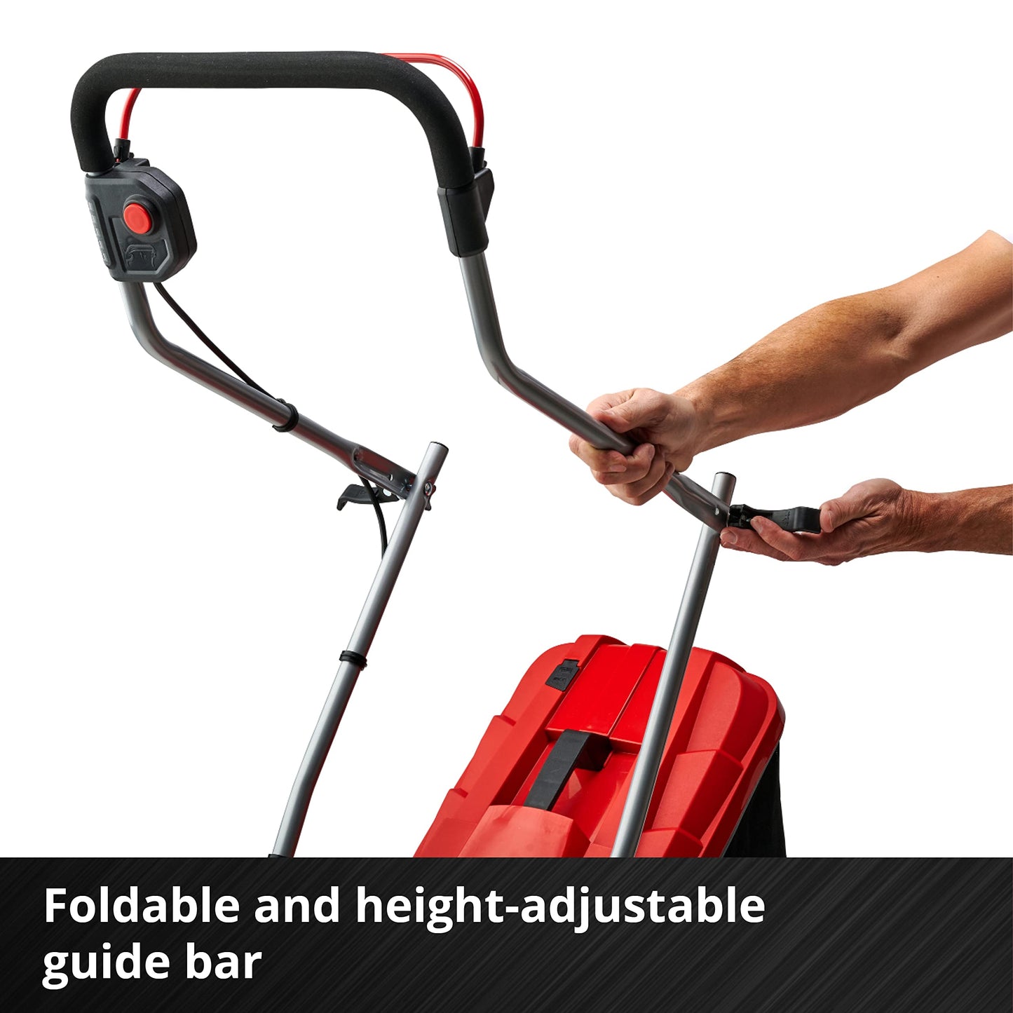 18V Cordless Lawn Mower with Brushless Motor, Battery & Adjustable Cutting Heights
