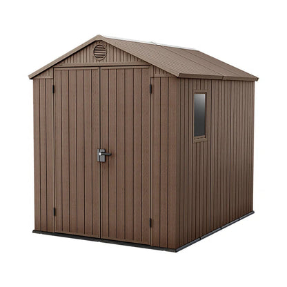 6 Ft. W X 8 Ft. D Apex Outdoor Garden Shed