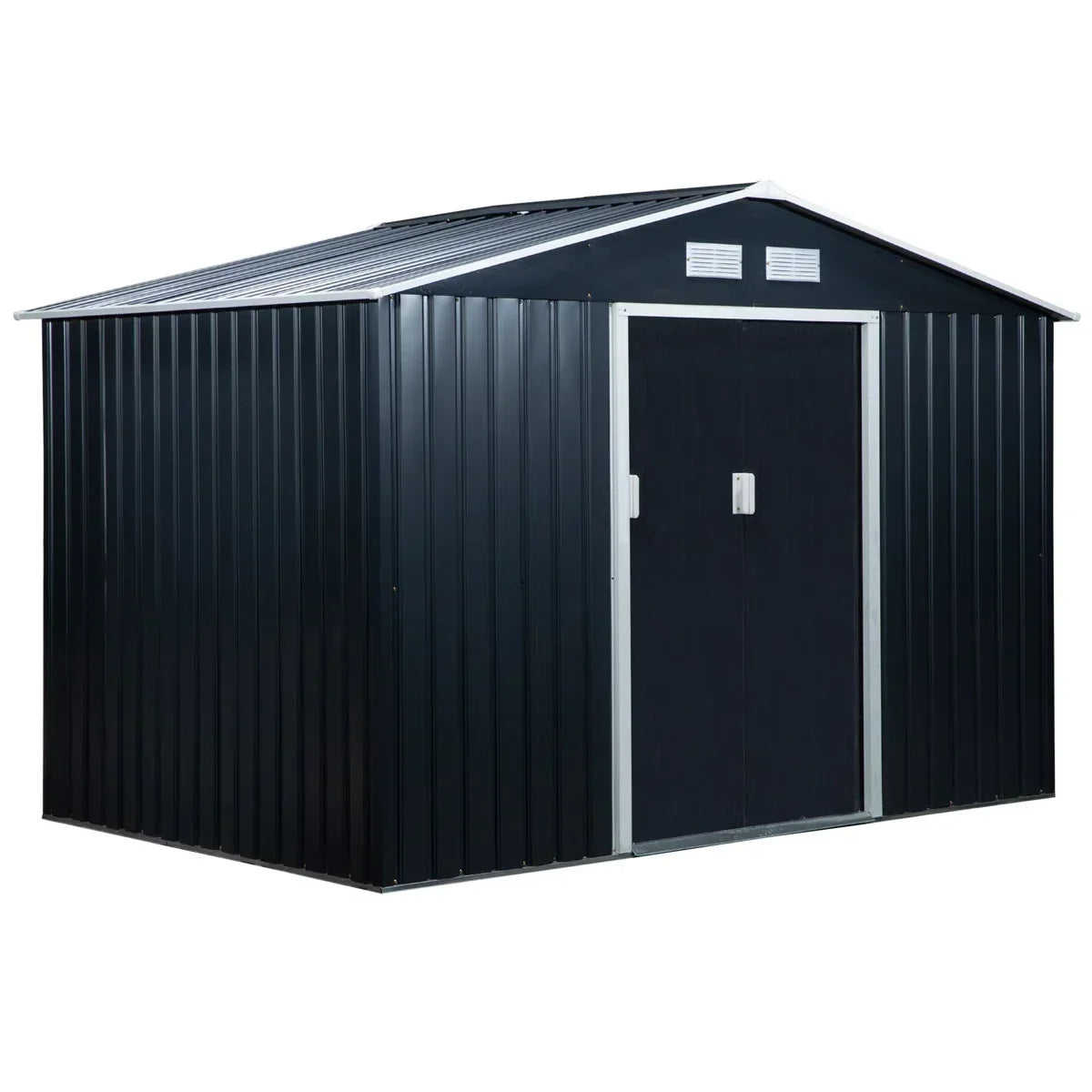 9 Ft. W X 6 Ft. D Metal Garden Shed