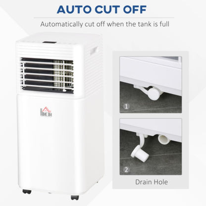 9000 BTU Portable Air Conditioner with Dehumidifier, Sleep Mode, Remote Control & Window Kit