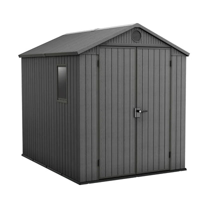 6 Ft. W X 8 Ft. D Apex Outdoor Garden Shed