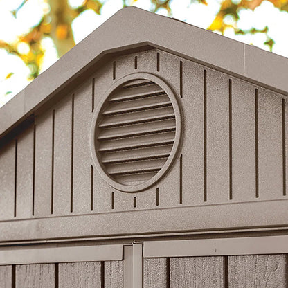 6 Ft. W X 8 Ft. D Apex Outdoor Garden Shed