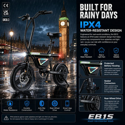 EB1S Lightweight Commuter E-Bike With App