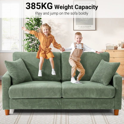 Quinston 2 Seater Corduroy Sofa