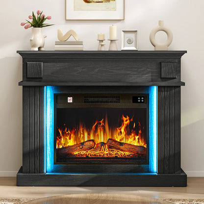 Metro Lane 100cm W Electric Fireplace with 6800 BTU