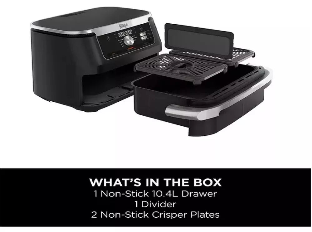 NINJA Foodi FlexDrawer AF500UK Air Fryer - Black DAMAGED BOX