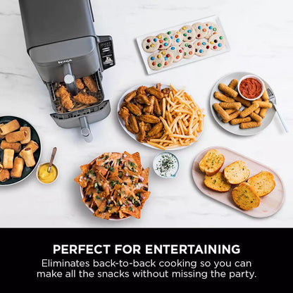 Ninja Double Stack XL Air Fryer [SL400UK] Dual Zone, 9.5L