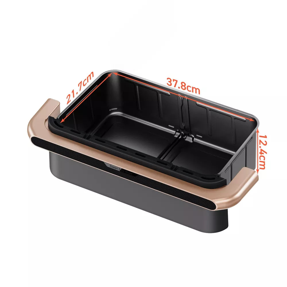 COSORI Smart Air Fryer TwinFry 10L  8-in-1 Non-Stick Dishwasher Safe Rose Gold