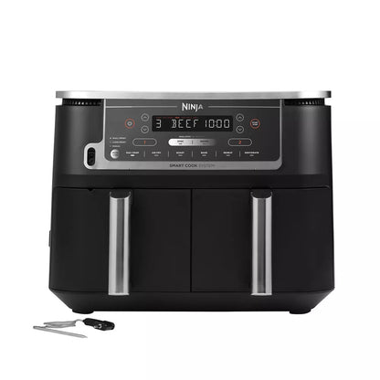 Ninja Foodi MAX Dual Zone Air Fryer  [AF451UK] with Smart Cook System & Probe