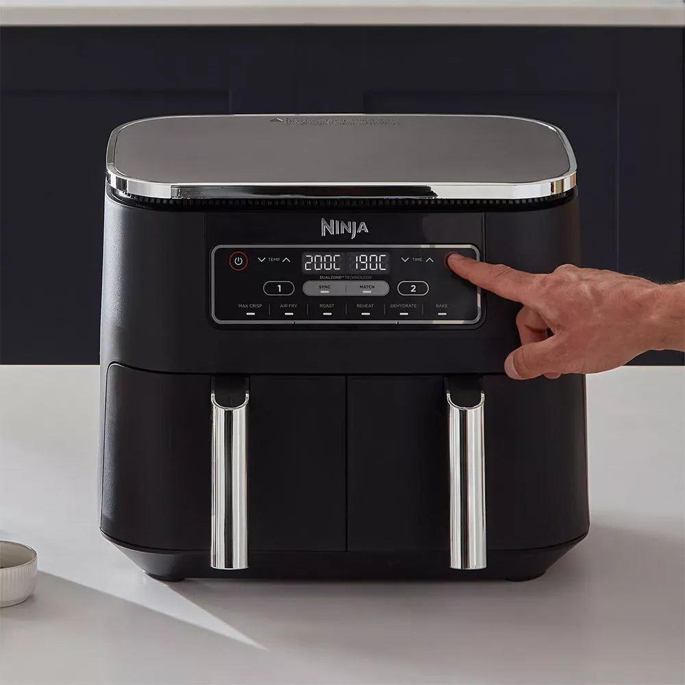 Ninja Foodi Dual Zone Air Fryer [AF300UK] 6 Functions, 7.6L