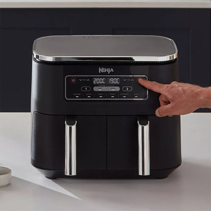 Ninja Foodi Dual Zone Air Fryer [AF300UK] 6 Functions, 7.6L
