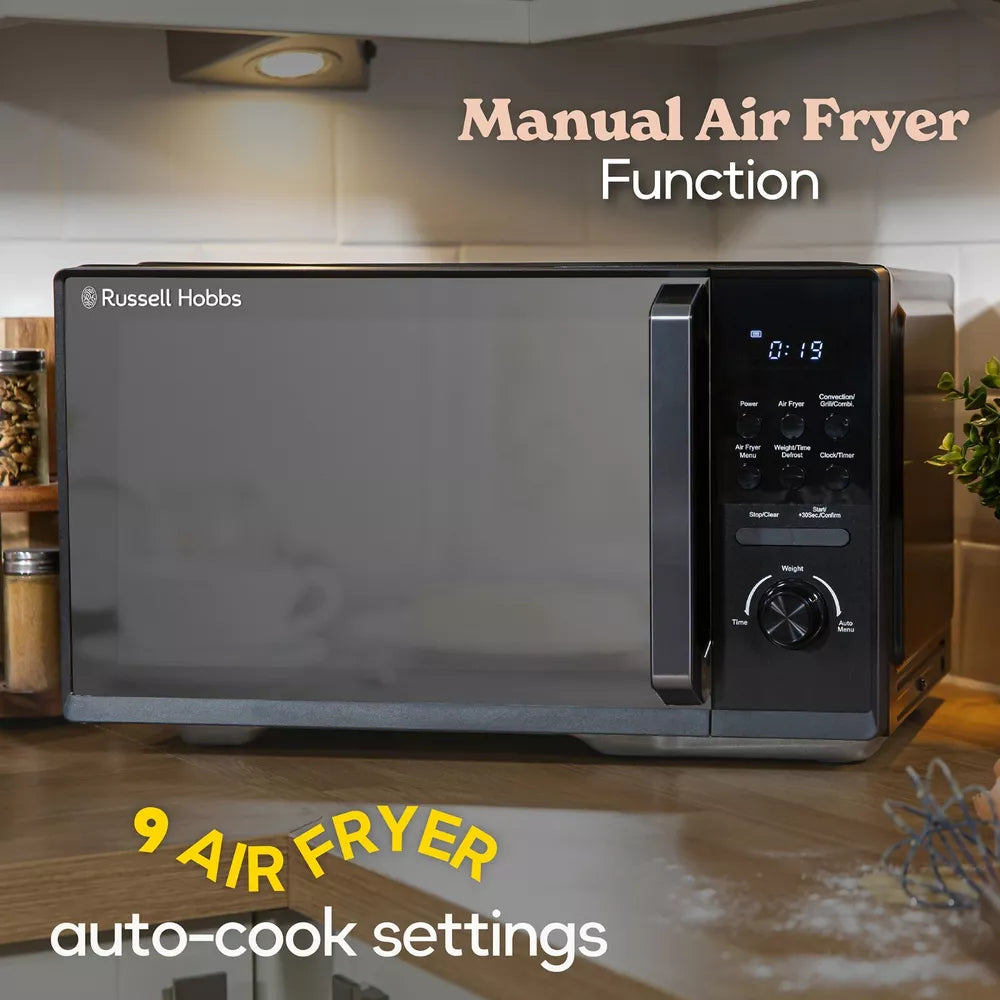Russell Hobbs Air Fryer Microwave 25L 900W 4 in 1 Combination RHMAF2506B