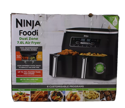 NINJA Foodi Dual Zone AF300UK Air Fryer Grey - DAMAGED BOX