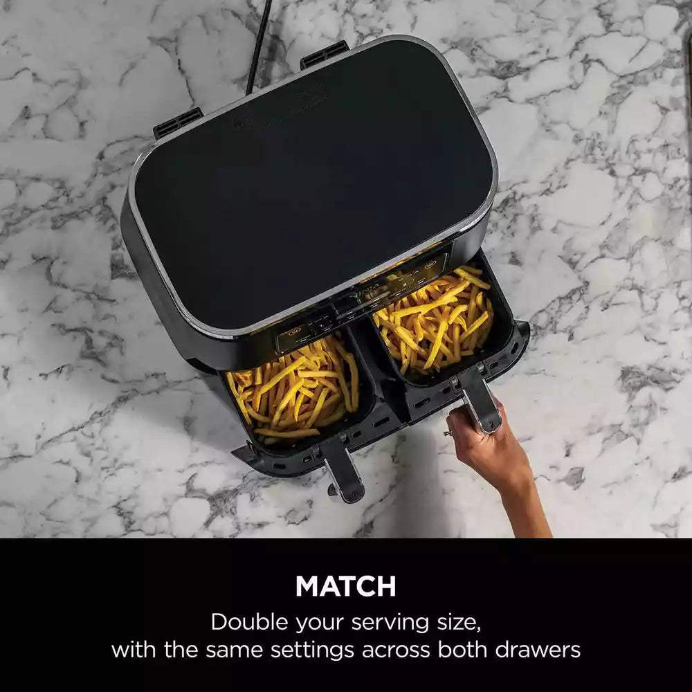 Ninja Foodi Dual Zone Air Fryer [AF300UK] 6 Functions, 7.6L