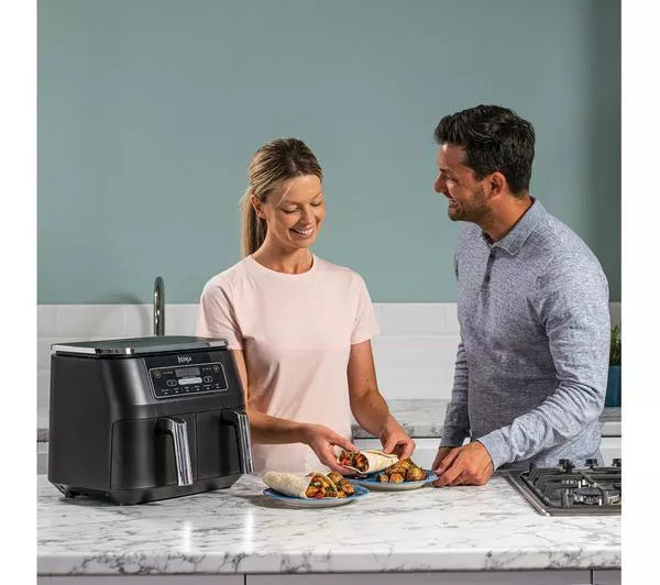 NINJA Foodi Dual Zone AF300UK Air Fryer Grey - DAMAGED BOX