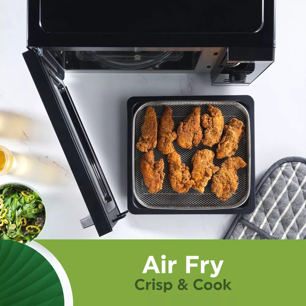 Salter Air Fryer & Microwave 2 In 1 DuoWave 10 Cooking Modes with Baking Pan