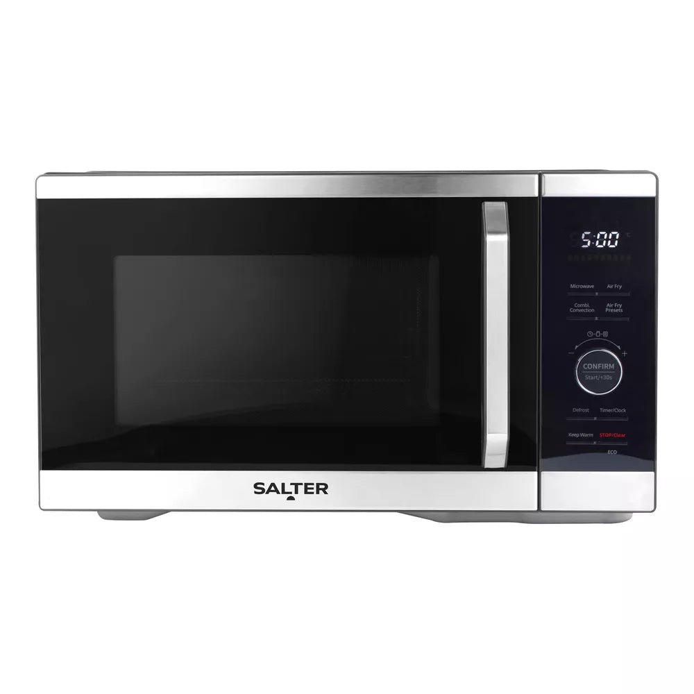 Salter Air Fryer & Microwave 2 In 1 DuoWave 10 Cooking Modes with Baking Pan