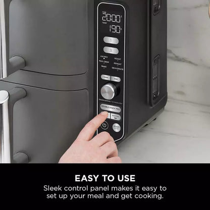 Ninja Double Stack XL Air Fryer [SL400UK] Dual Zone, 9.5L