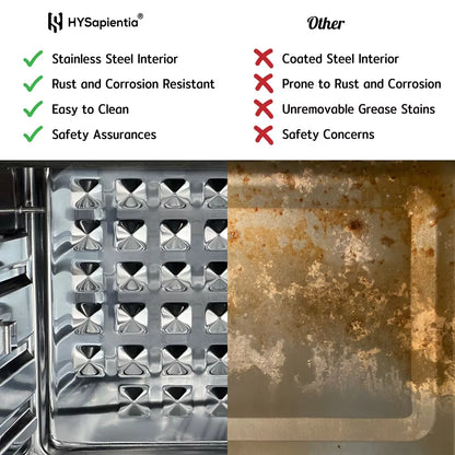 HYSapientia 24L Air Fryer Oven With Rotisserie Digital Knob 1800W 10in1 airfryer