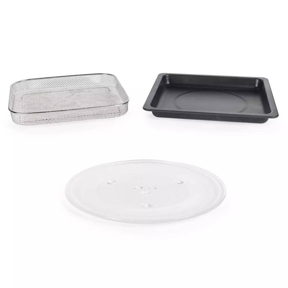 Salter Air Fryer & Microwave 2 In 1 DuoWave 10 Cooking Modes with Baking Pan