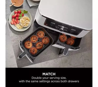NINJA Foodi MAX Dual Zone AF400UKWH Air Fryer - White