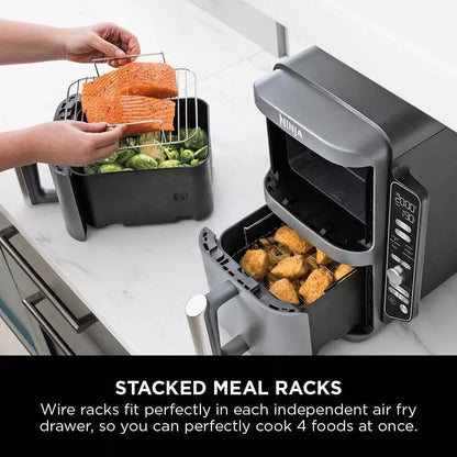 Ninja Double Stack XL Air Fryer [SL400UK] Dual Zone, 9.5L