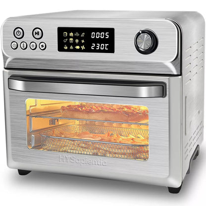 HYSapientia 24L Air Fryer Oven With Rotisserie Digital Knob 1800W 10in1 airfryer