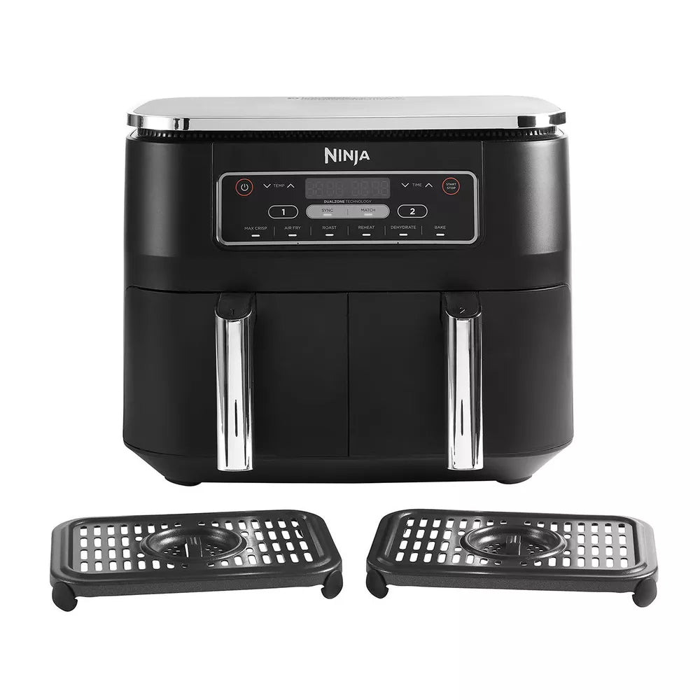 Ninja Foodi Dual Zone Air Fryer [AF300UK] 6 Functions, 7.6L
