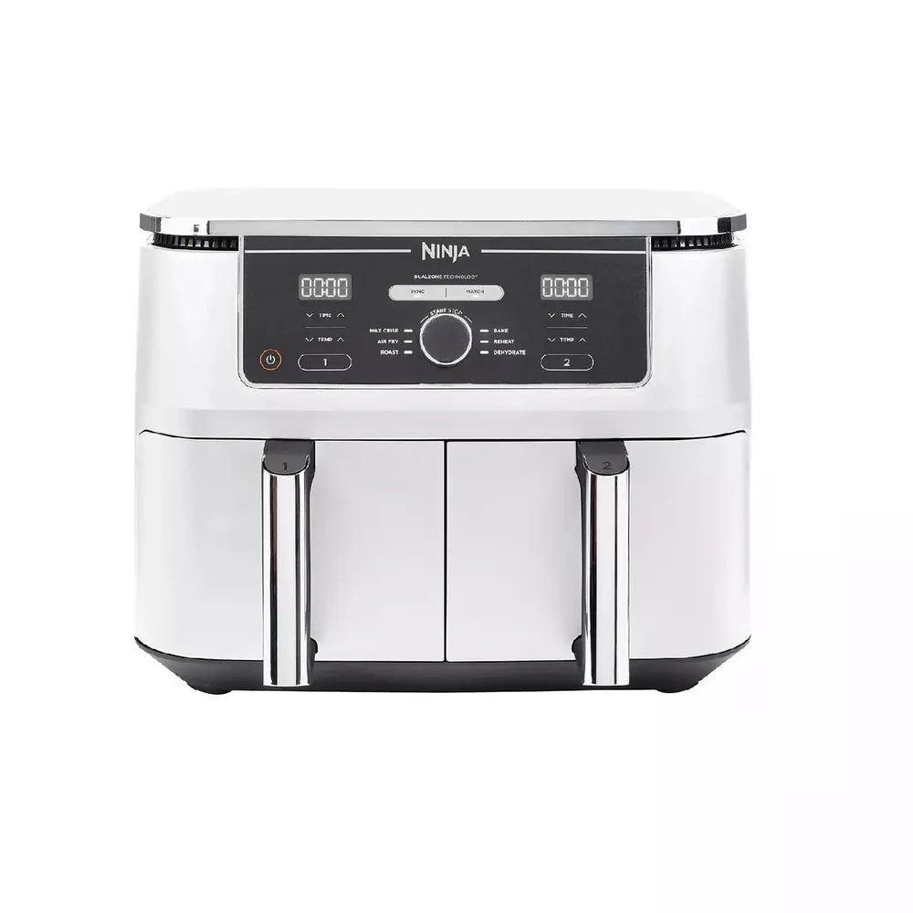 Ninja Foodi Air Fryer MAX Dual Zone, White -[AF400UK] 9.5L Brand New