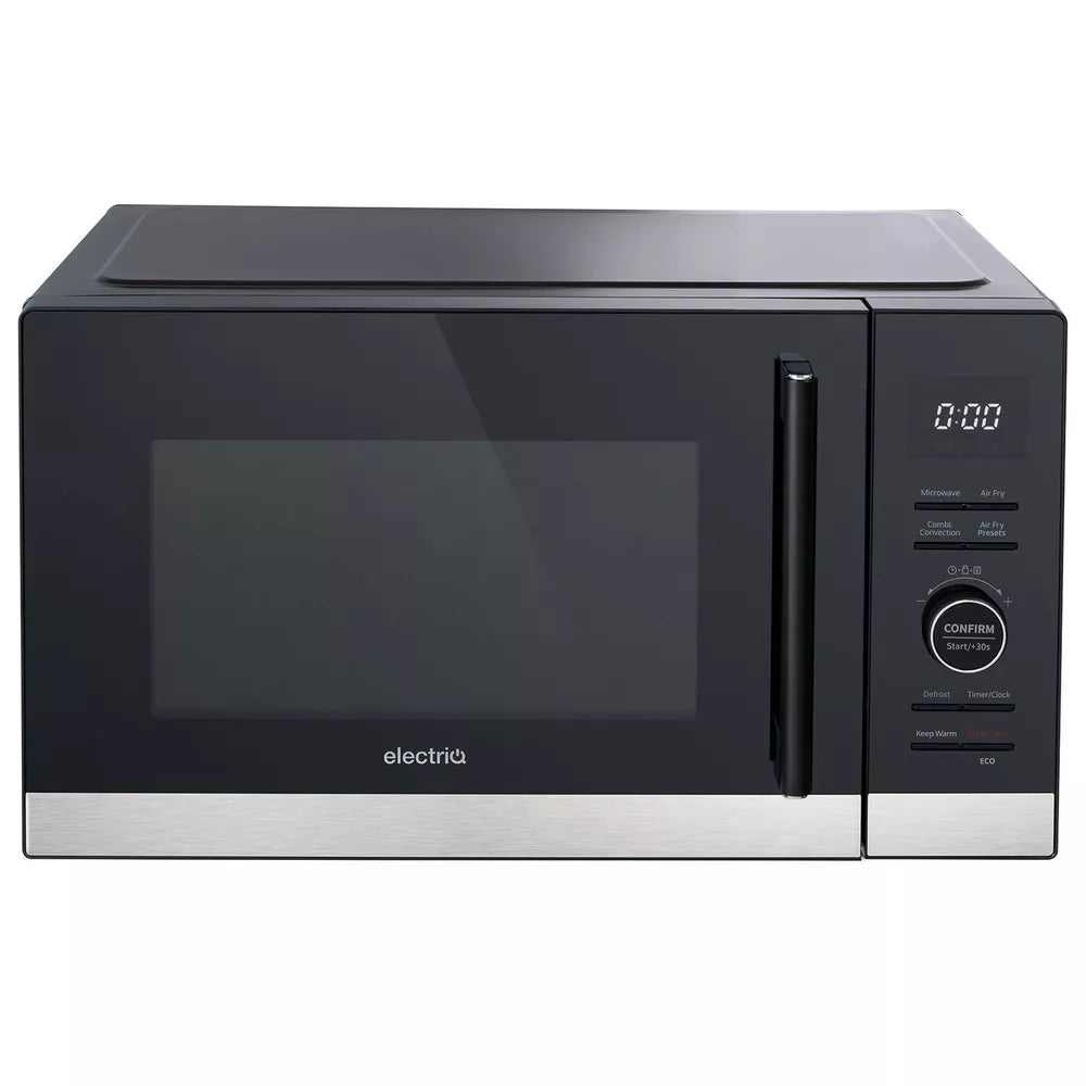 electriQ 26L Combination Microwave Oven & Air Fryer - Black eiQ26AIRMW