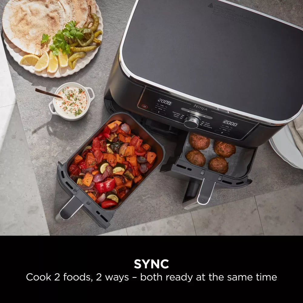 Ninja Foodi MAX Dual Zone Air Fryer [AF400UK] 6 Functions, 9.5L