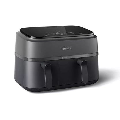 Philips Dual Basket Air Fryer - Healthy, Fast, and Versatile Cooking, 9L