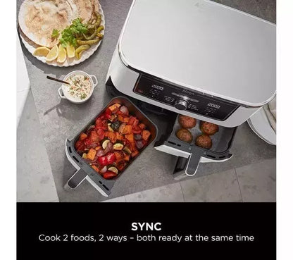 NINJA Foodi MAX Dual Zone AF400UKWH Air Fryer - White