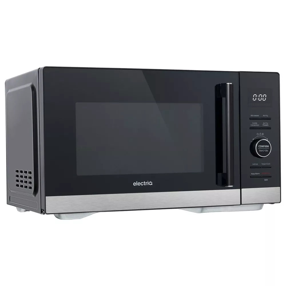 electriQ 26L Combination Microwave Oven & Air Fryer - Black eiQ26AIRMW