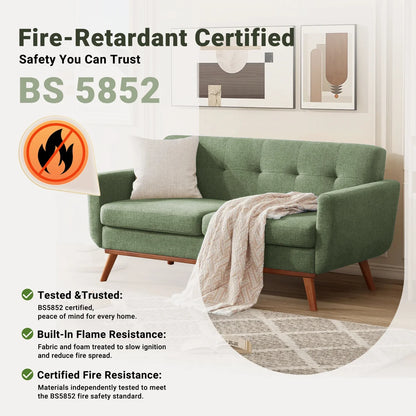 167cm 2 Seater Loveseat