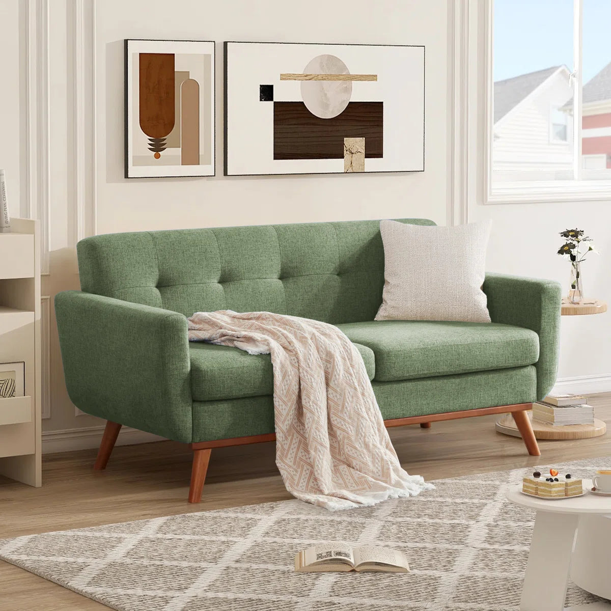 167cm 2 Seater Loveseat